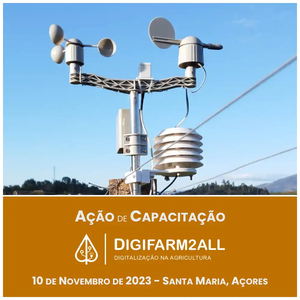 Ação de Capacitação DigiFarm2all - Santa Maria, Açores 2023