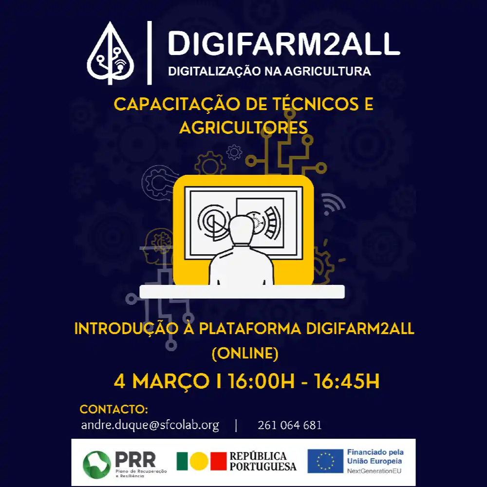 Ação de Capacitação DigiFarm2all - Lançamento Plataforma DigiFarm2all 2024