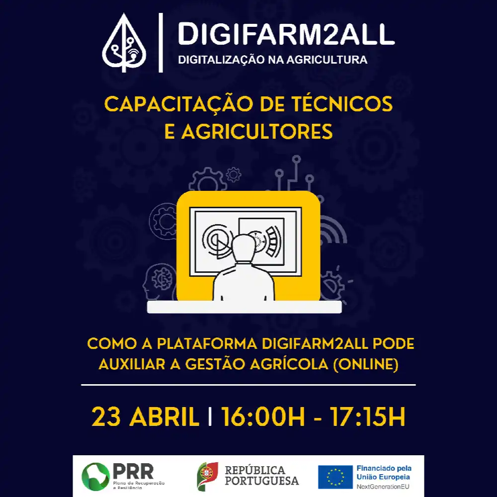 Ação de Capacitação DigiFarm2all - Plataforma DigiFarm2all (Online) 2024